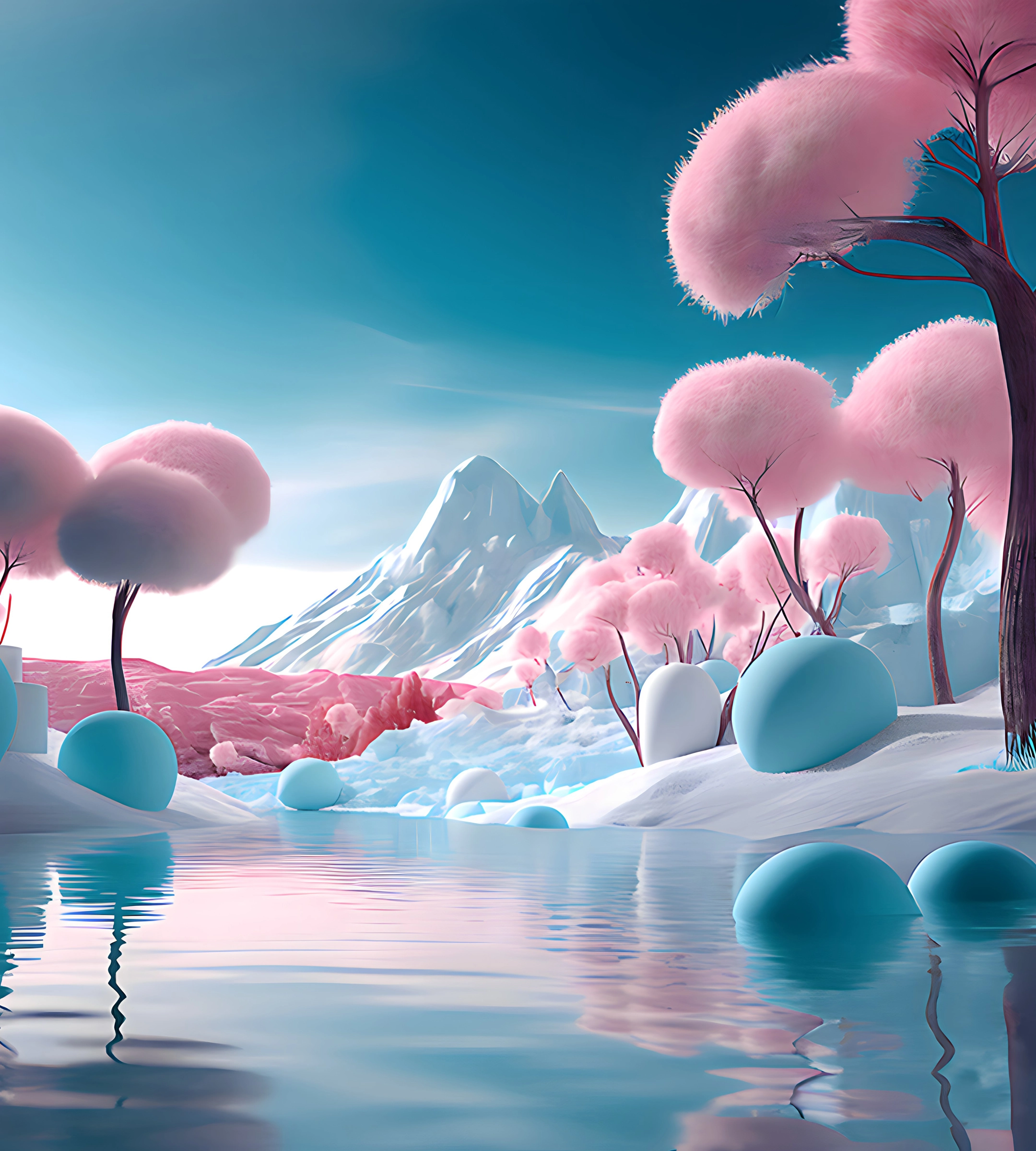 Motorola Edge 40 Neo Stock Wallpapers river