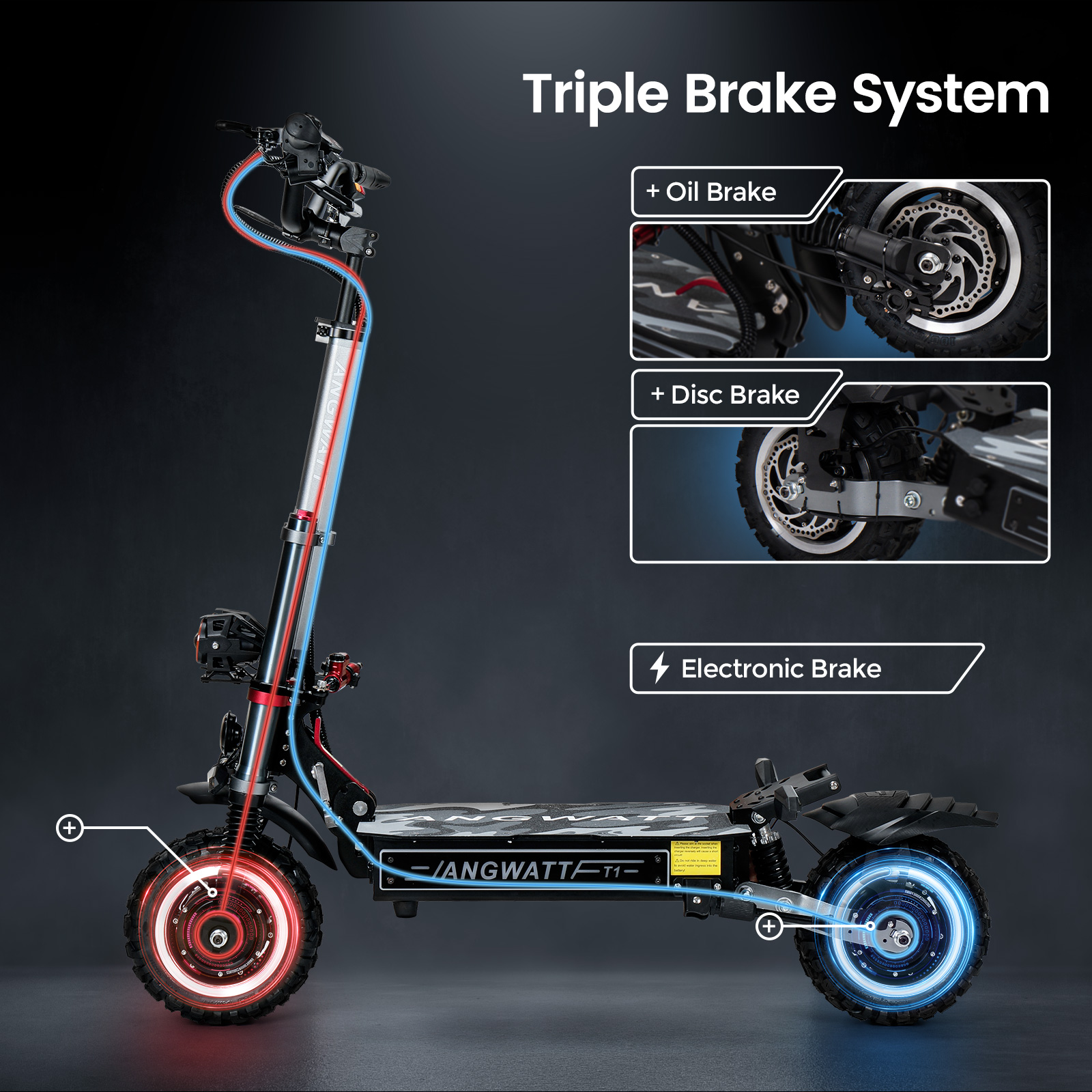 ANGWATT T1 Electric Scooter