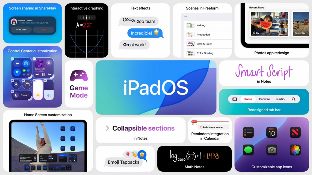 iPadOS 18 Wallpapers