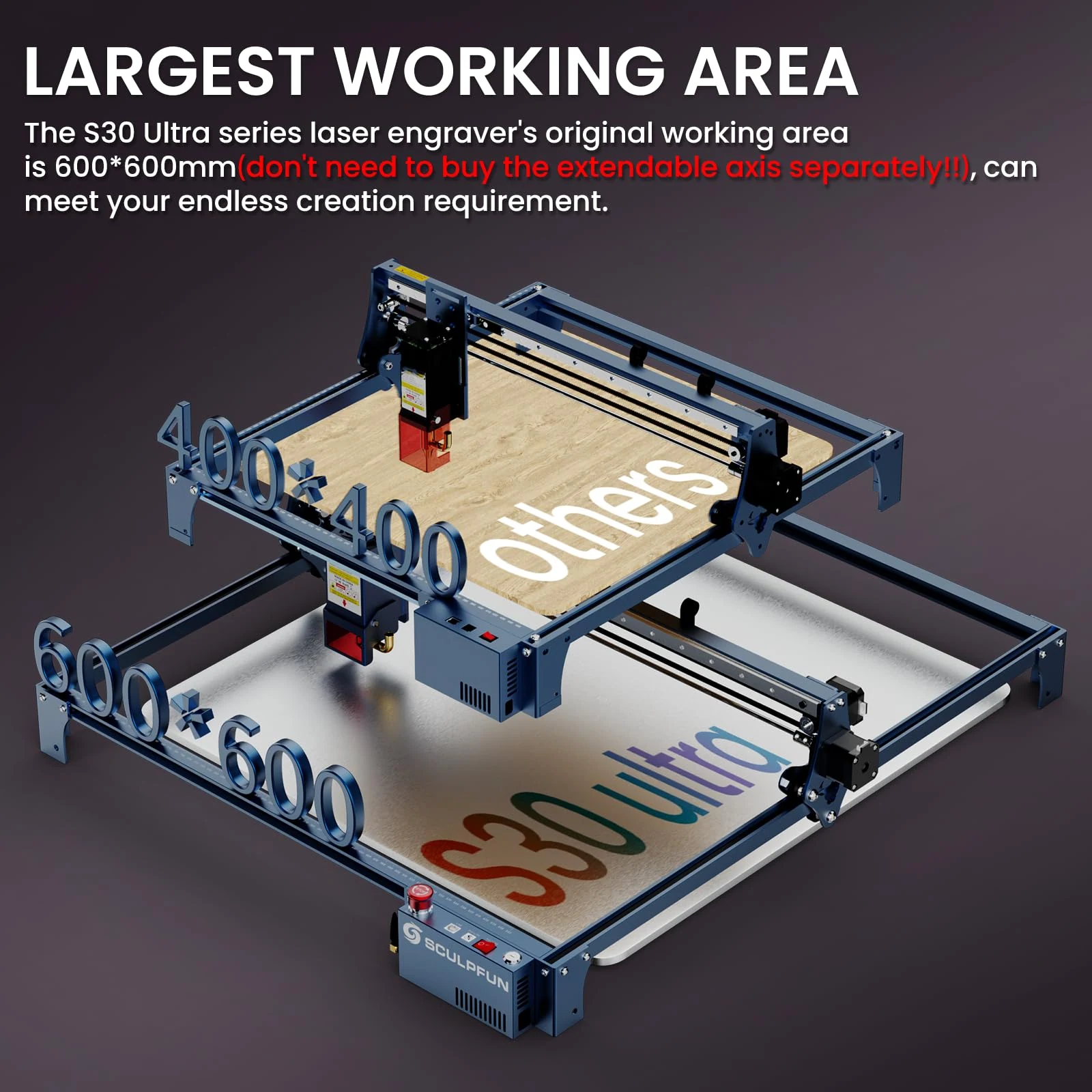 SCULPFUN S30 Ultra Laser engraver