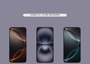 iPhone 16 and iPhone 16 Pro Stock Wallpapers in zip file