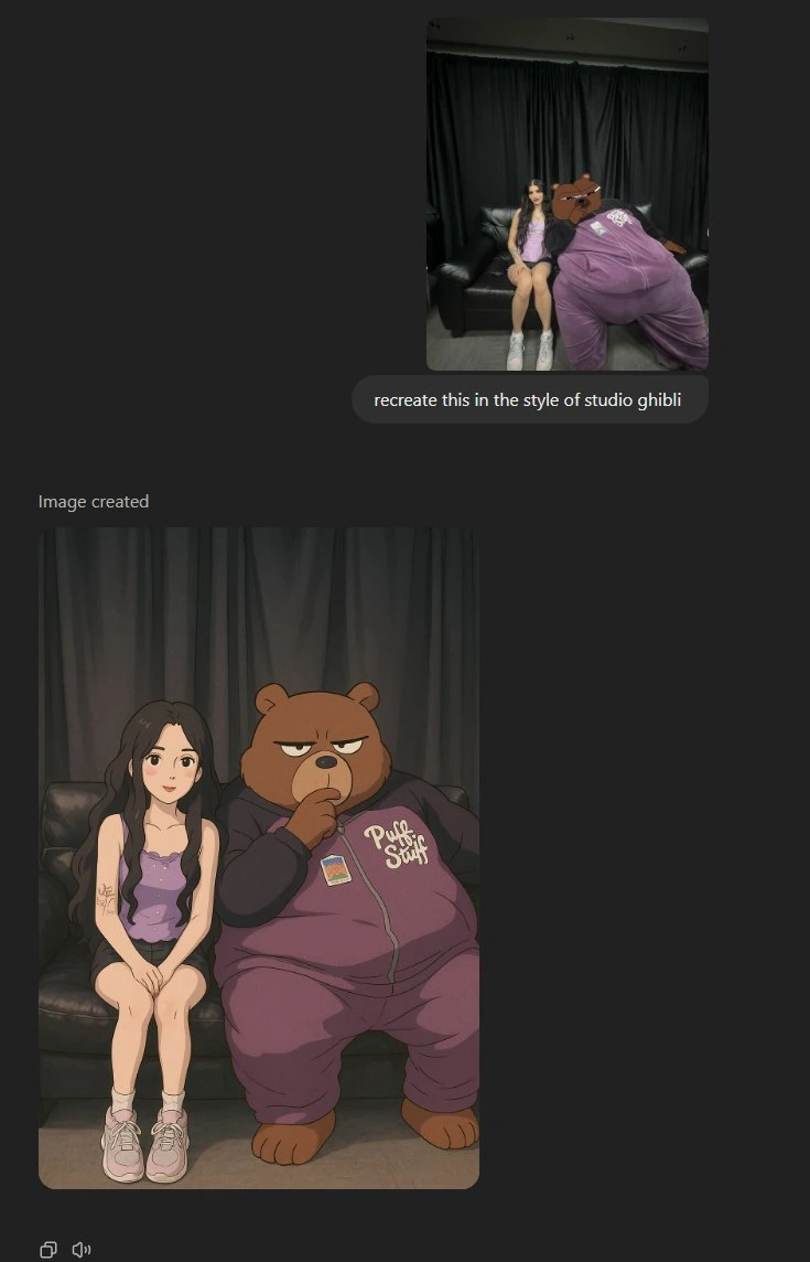 Studio Ghibli Anime Images with ChatGPT