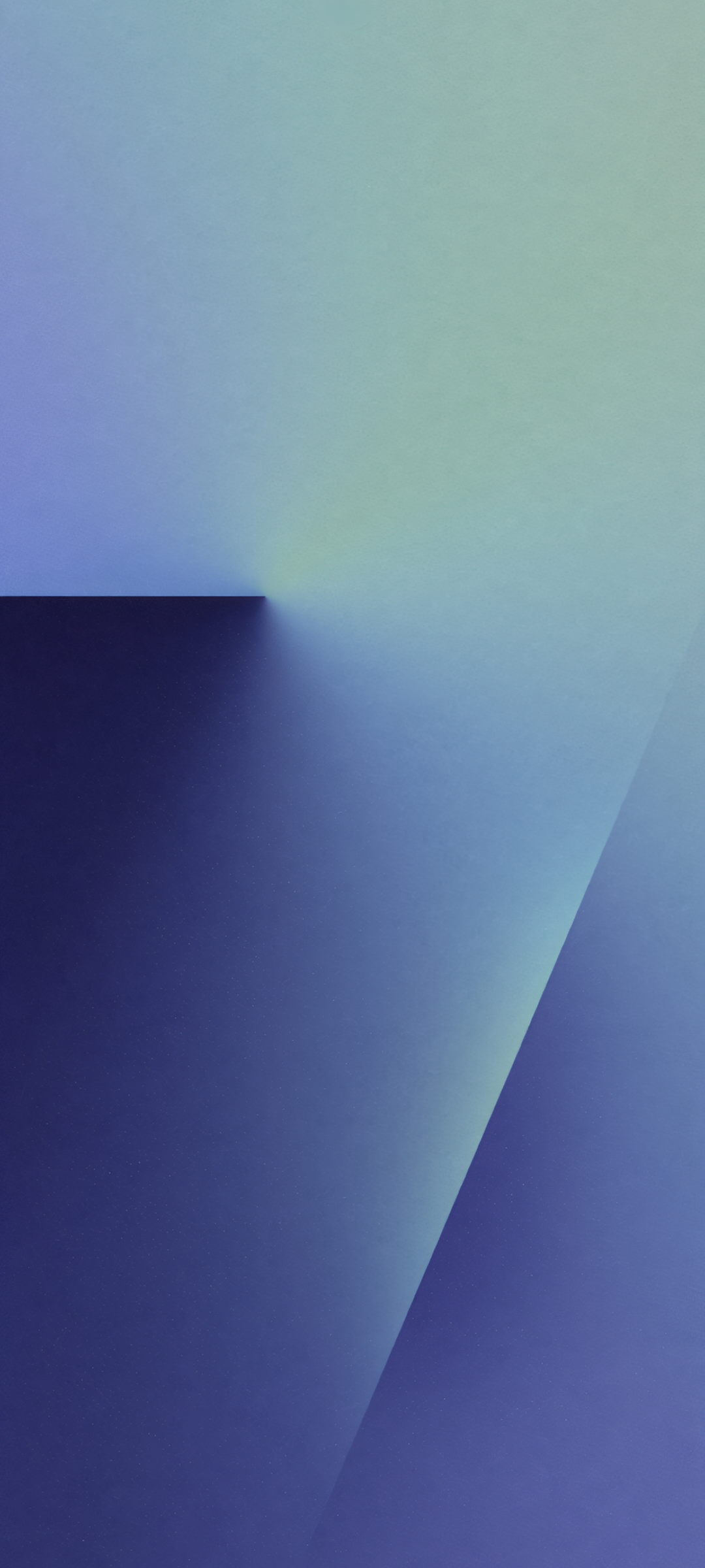 Galaxy Z Flip 7 Stock Wallpapers blue