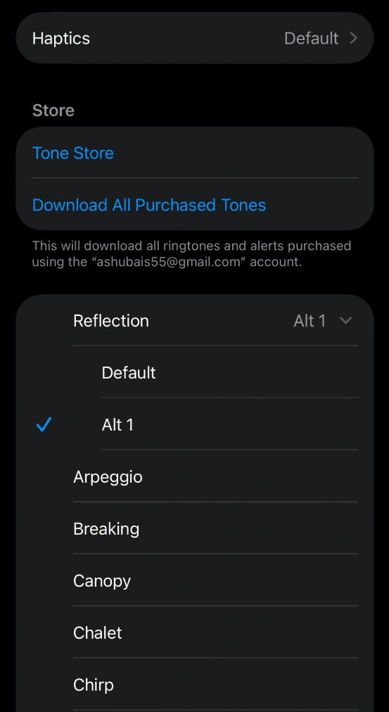 iPhone 26 Reflection Alt 1-EncoreRemix Ringtone