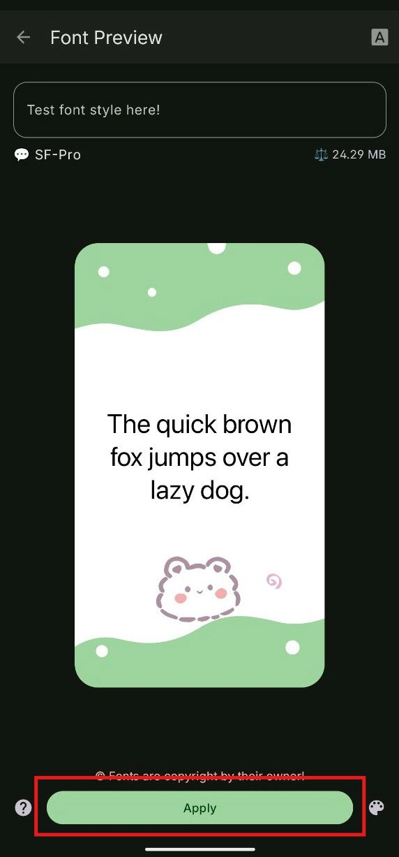 iOS 26 Font install guide with zfont