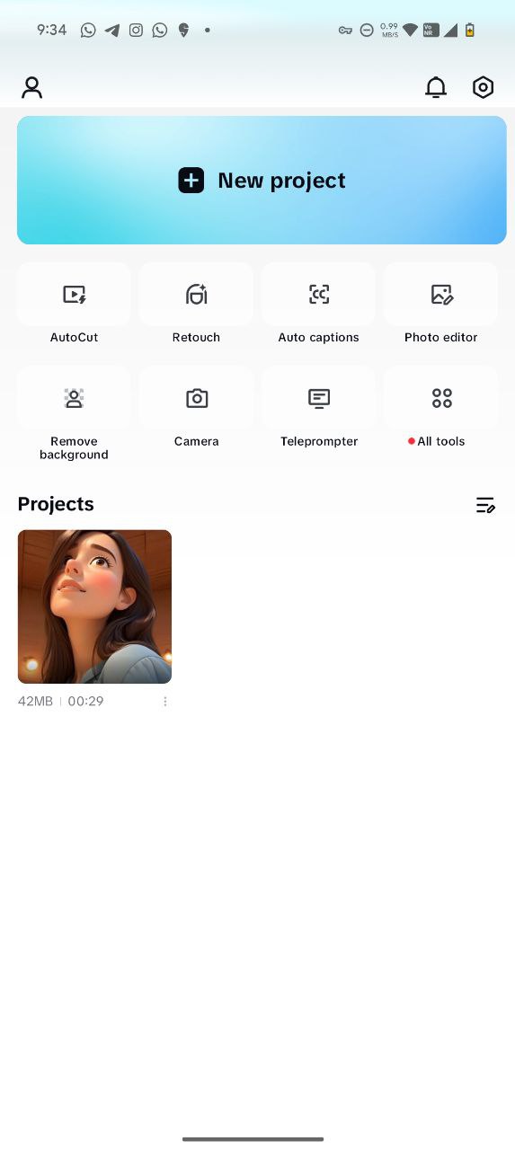 CapCut 15.1.0 APK Access in india