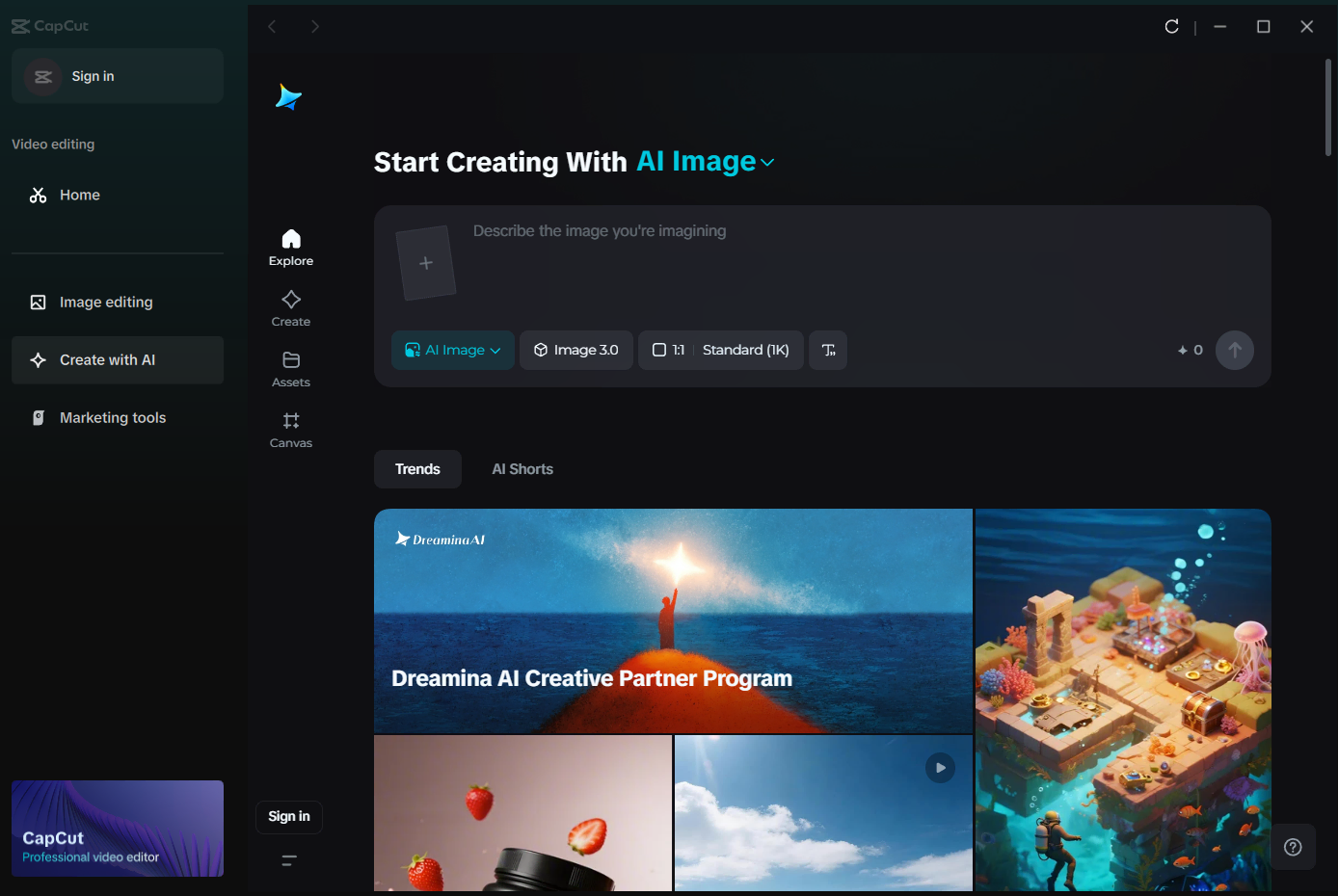 generate ai images