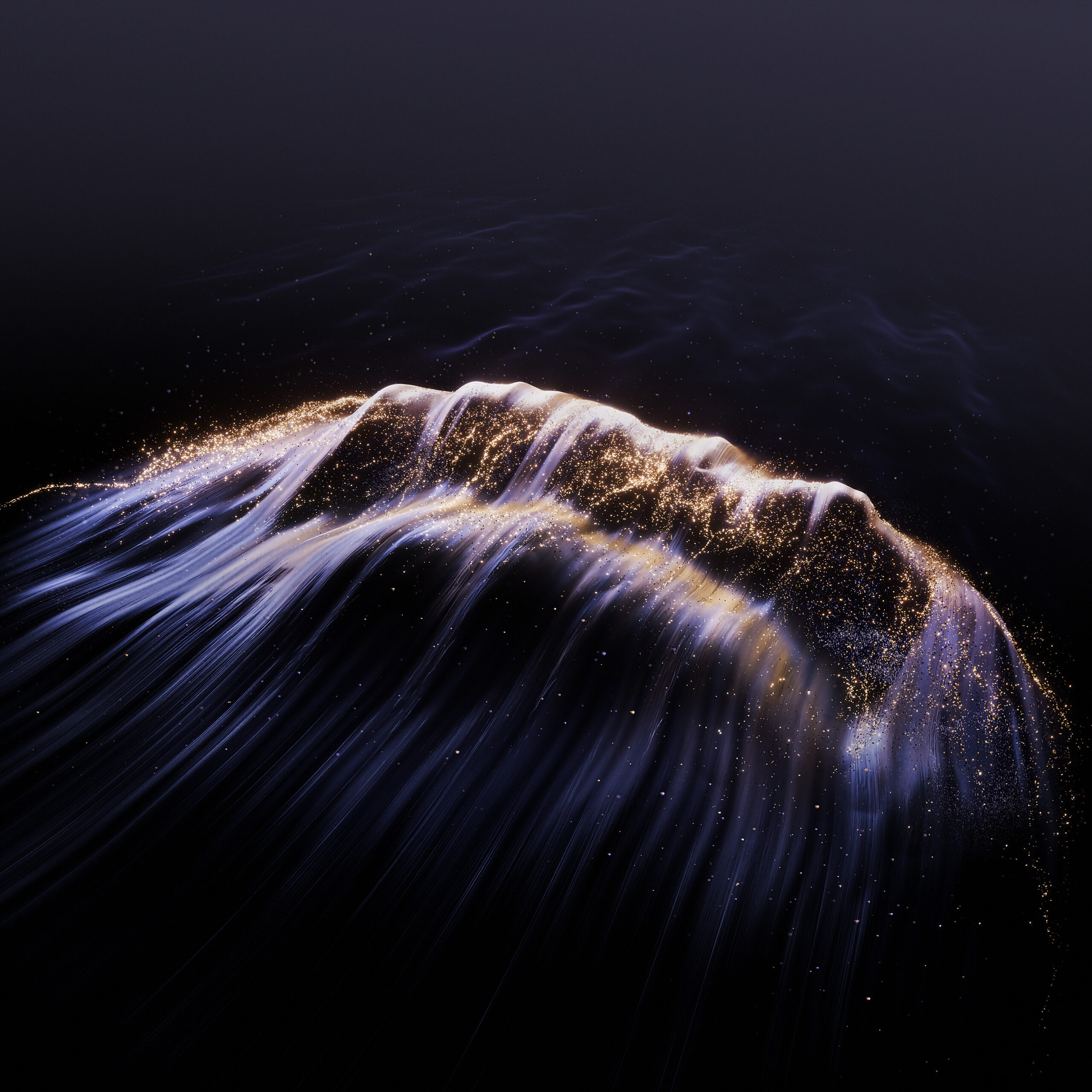 Huawei Mate XTs Ultimate Stock Wallpapers blue