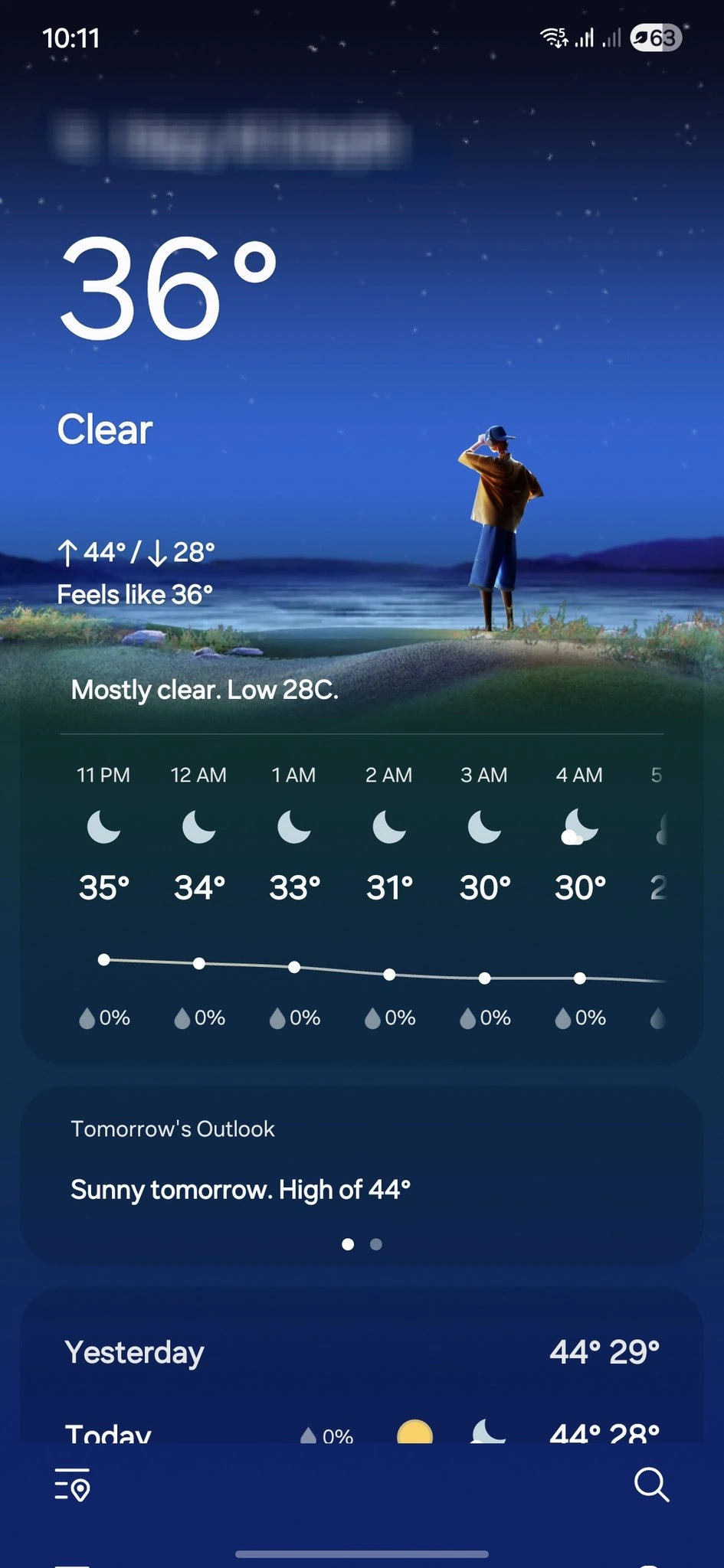 One UI 8 Weather App screenshots