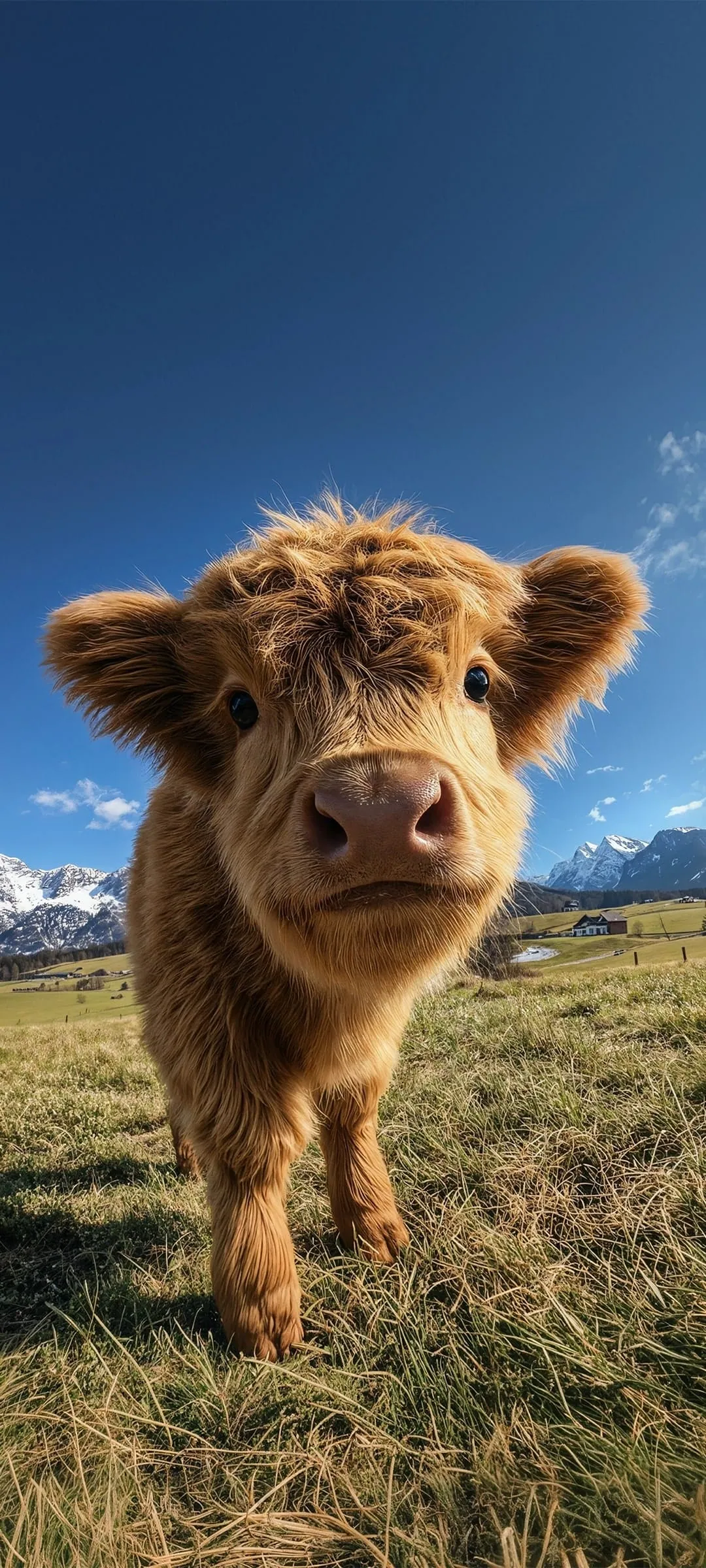 OxygenOS 16 Wallpapers women with cow