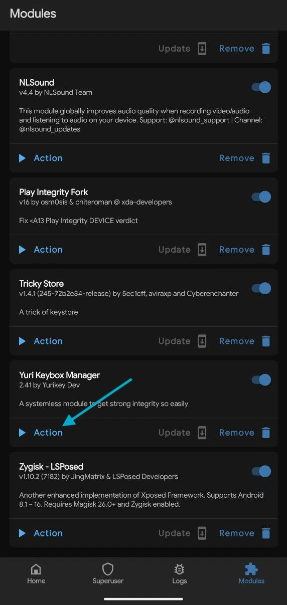 YuriKey Keybox Manager module
