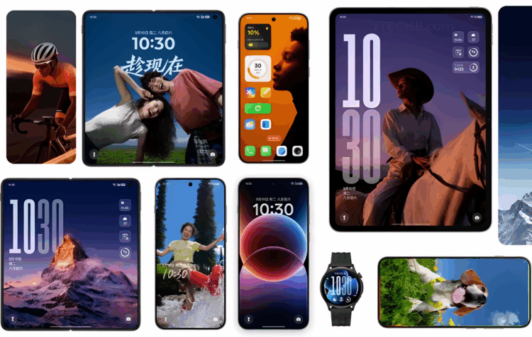 Stunning ColorOS 16 Stock Wallpapers