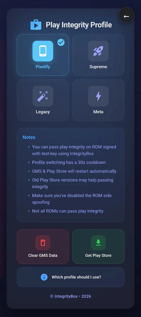 Get Play Integrity PASS With Integrity-Box