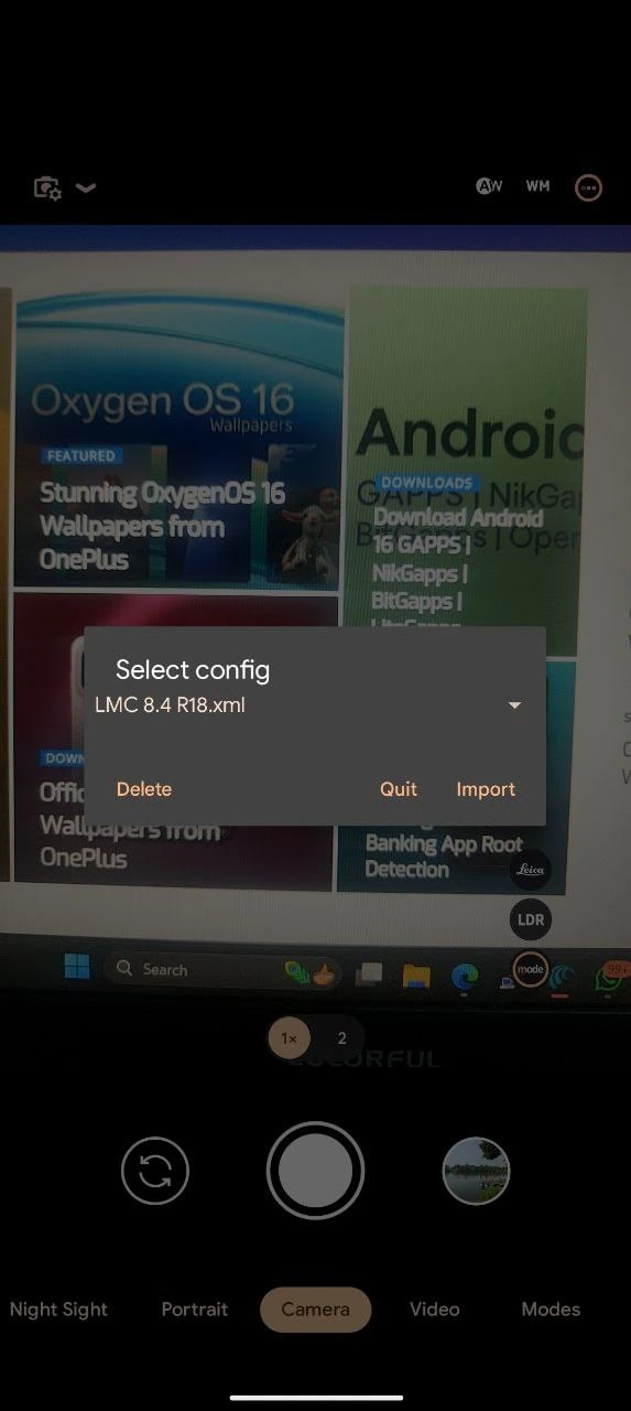 LMC GCAM import xml file