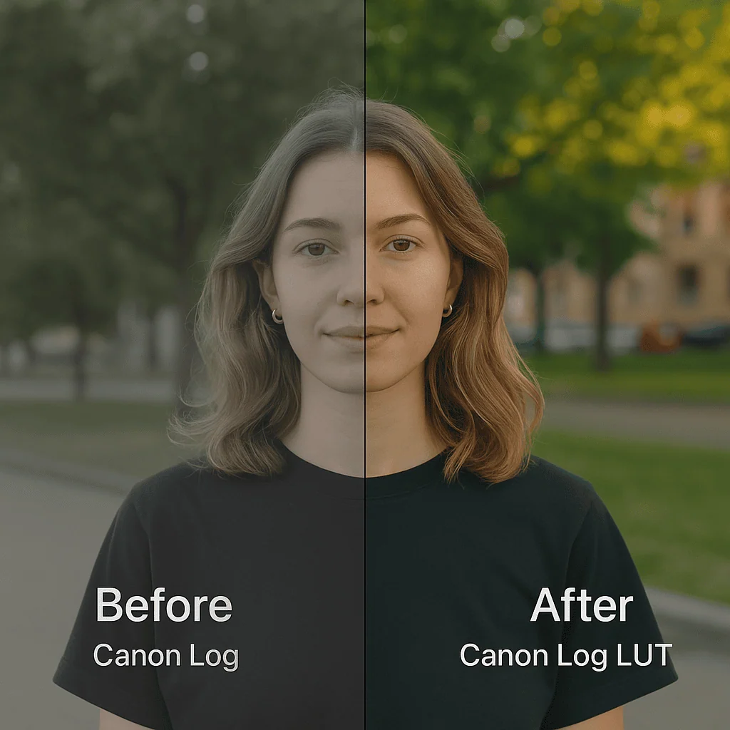 Premium Canon clog LUT