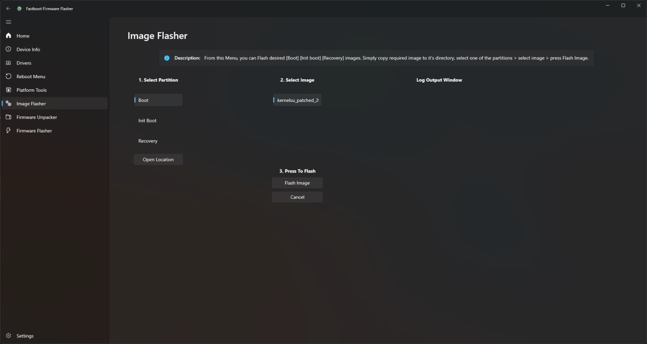 Fastboot Firmware Flasher image flasher