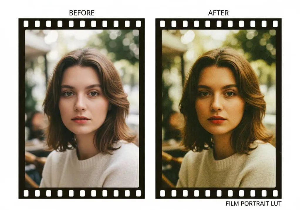 Premium Film portrait LUT