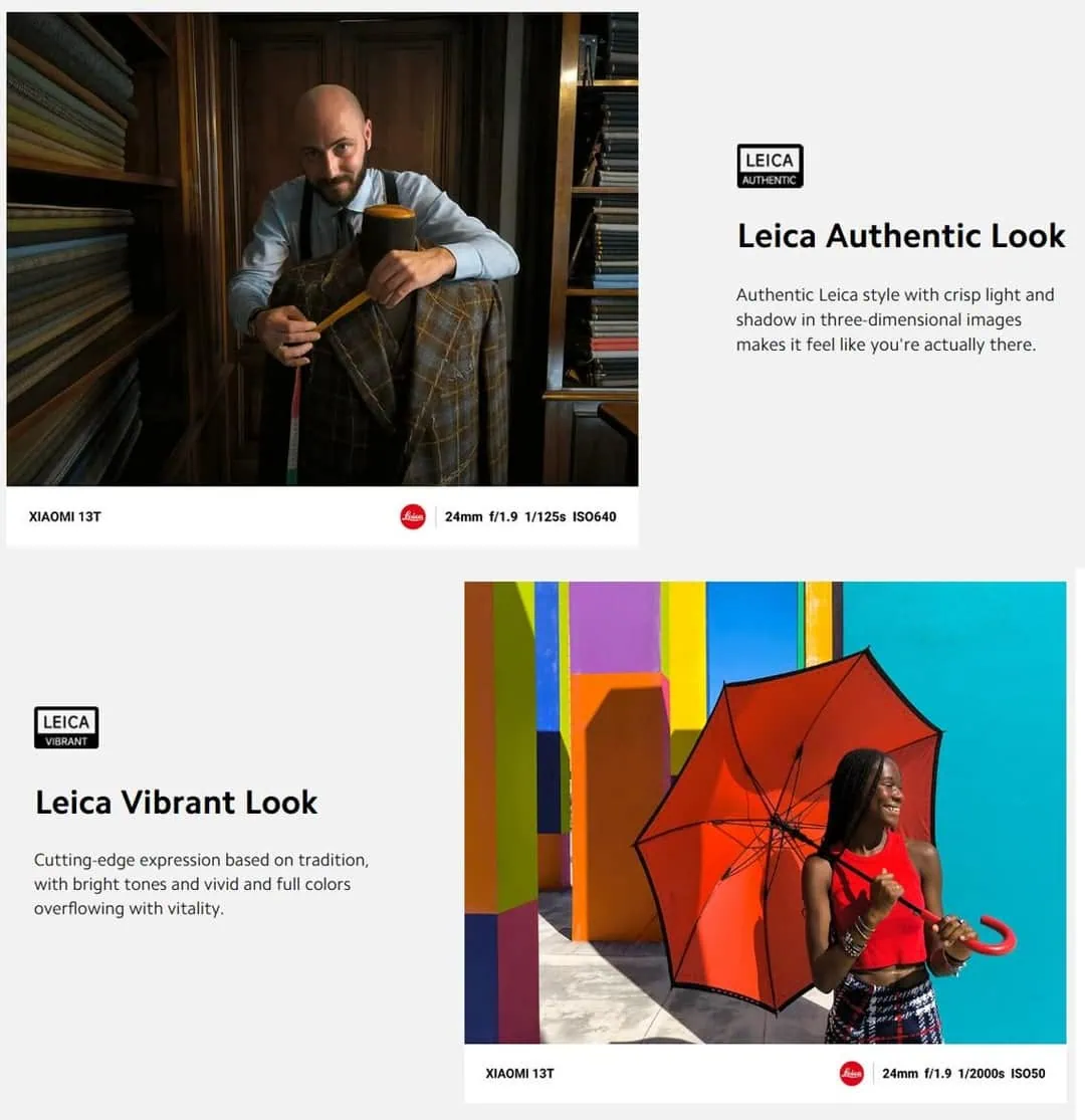 Leica Vibrant Plus LUT
