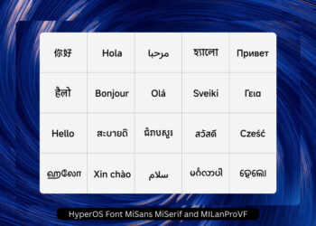 HyperOS Fonts MiSans, MiSerif and MILanProVF Font