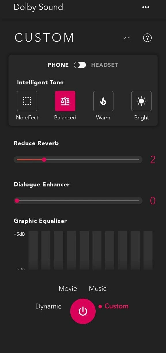Dolby Atmos Custom Setup