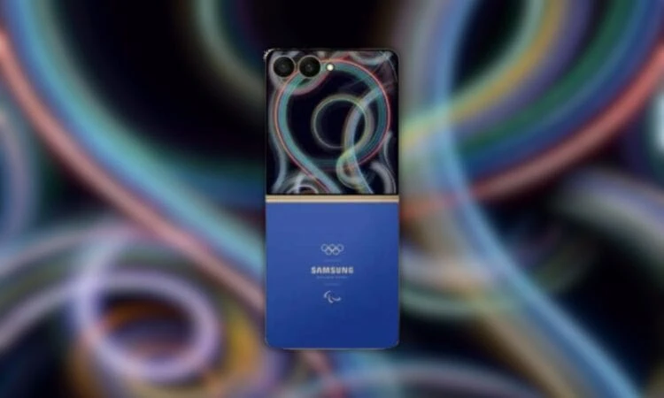Galaxy Z Flip 7 Olympic Edition Stock Wallpapers