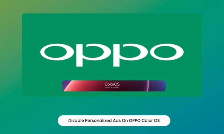 Disable Personalized Ads On OPPO Color OS
