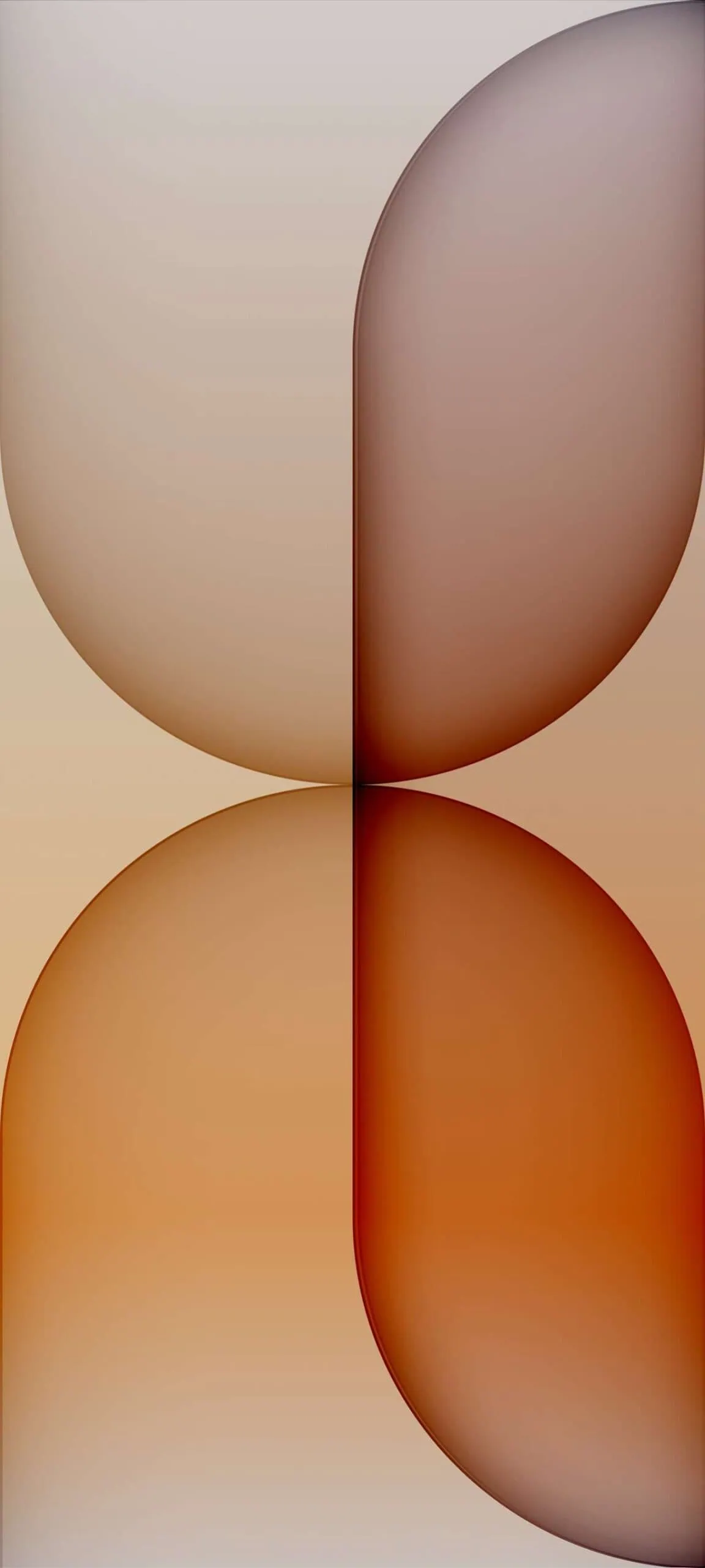 Warm orange Nothing Phone 4a Stock Wallpapers