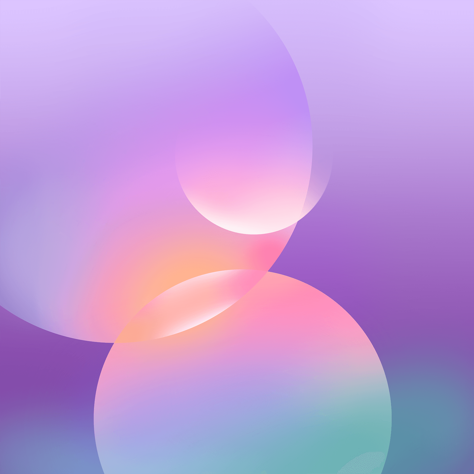 Samsung Galaxy M17e blue, and orange wallpaper
