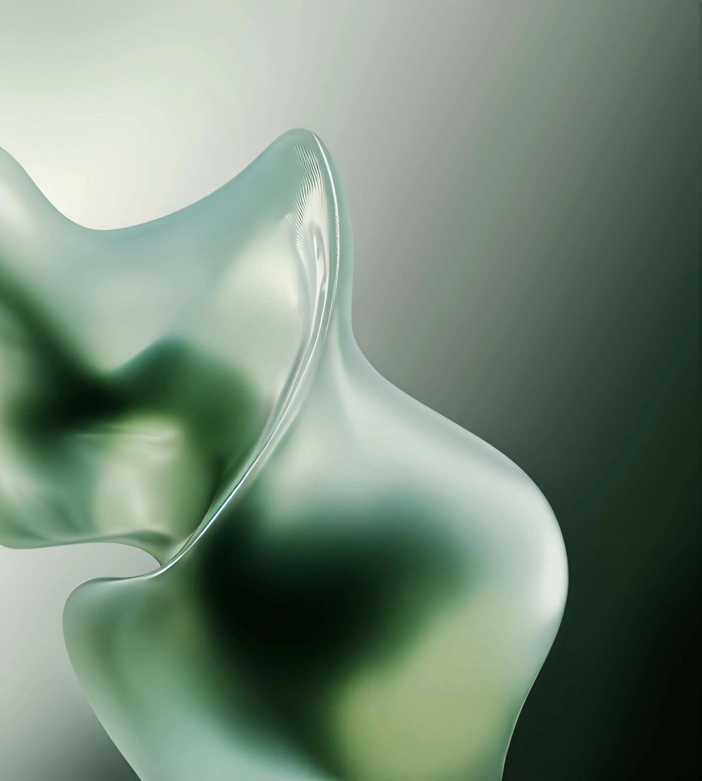 Motorola Razr Fold Stock flowing green Wallpapers