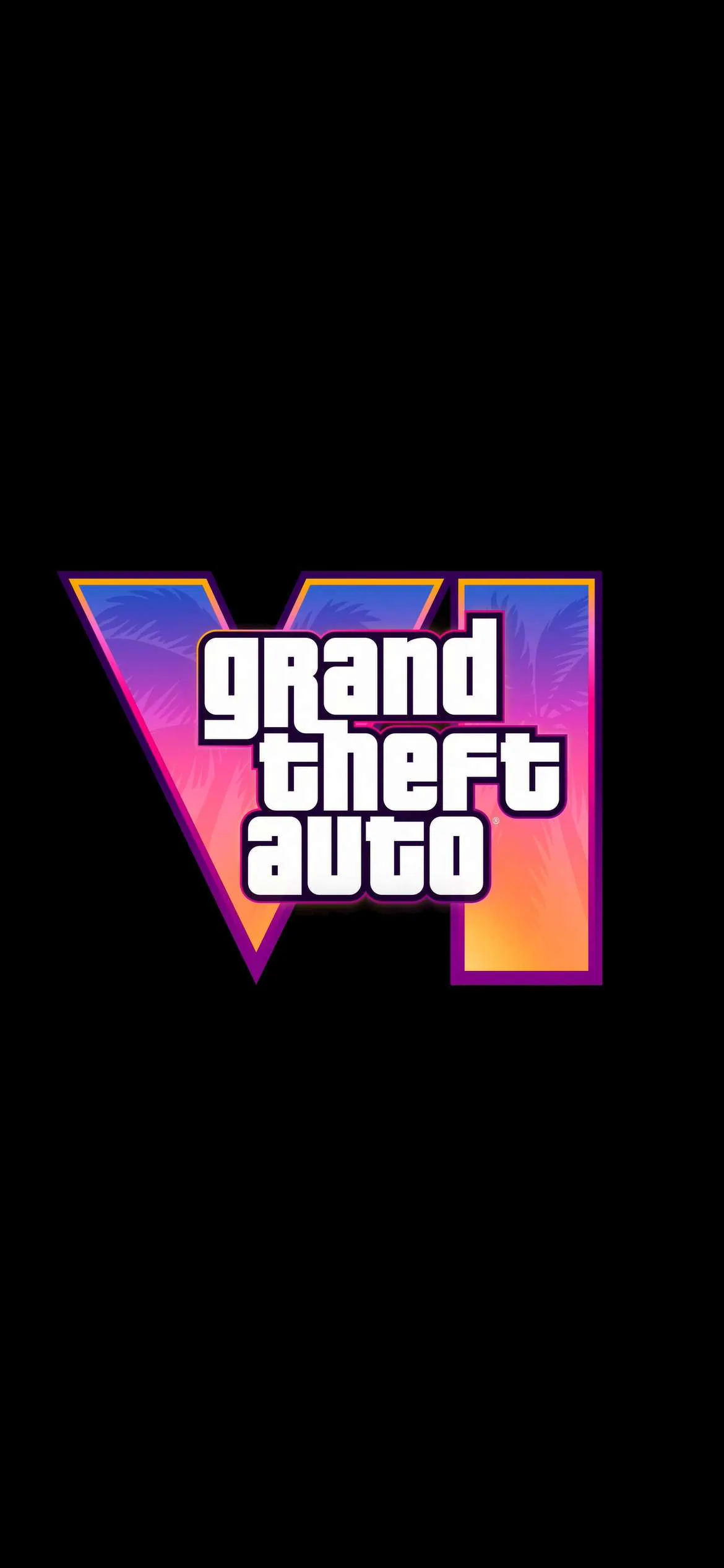 GTA 6 logo Mobile Wallpapers