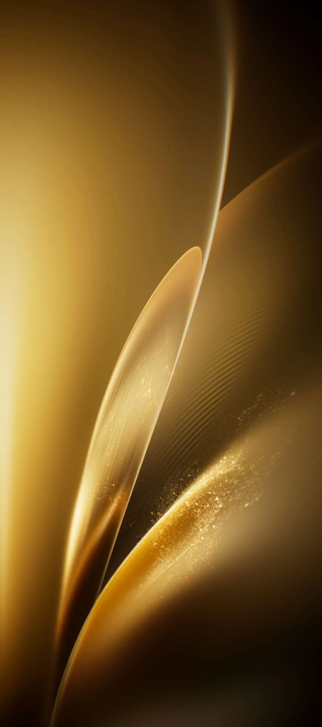 Vivo X Fold6 black golden Wallpaper