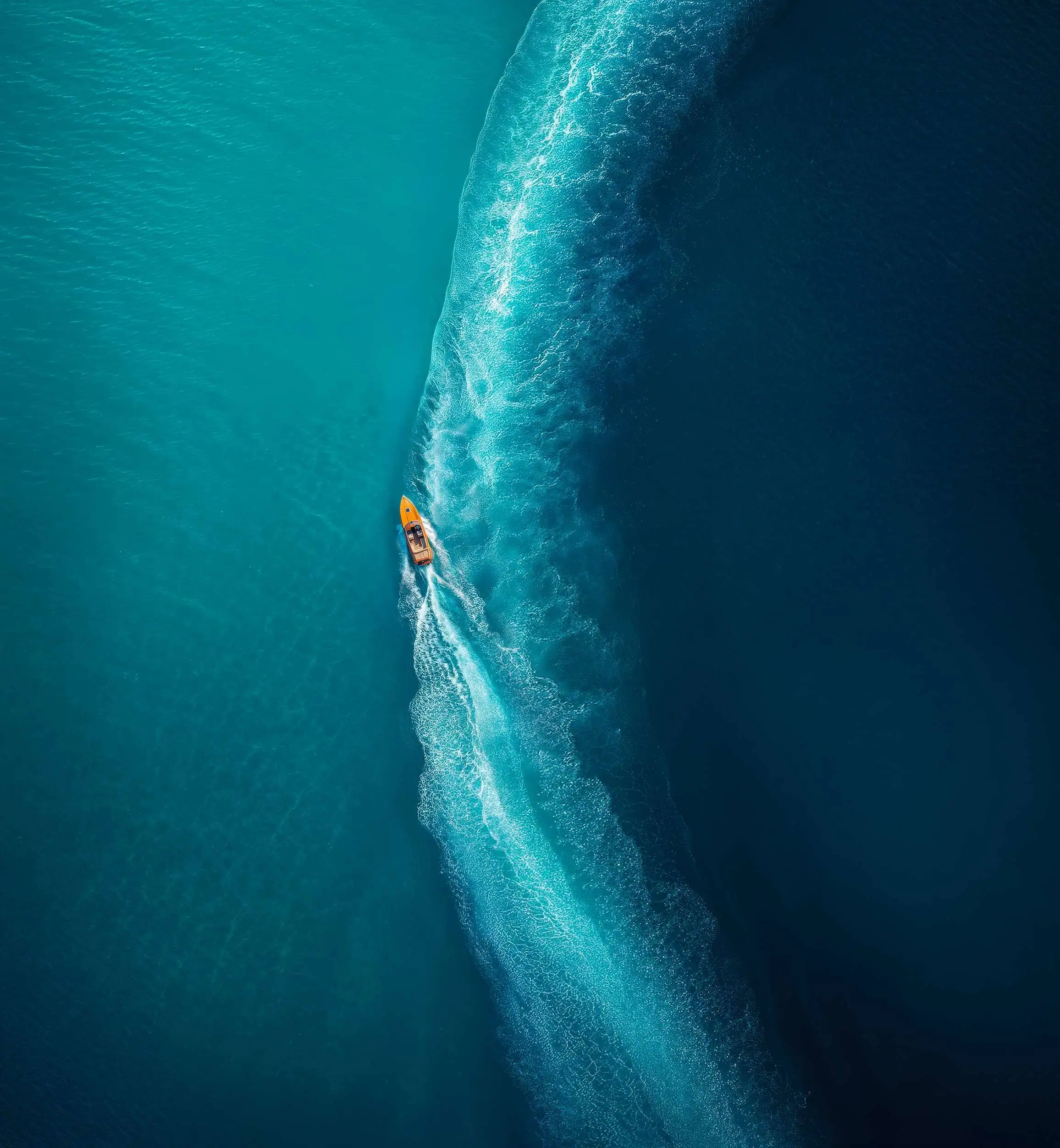 Vivo X Fold6 Blue Hole Wallpaper