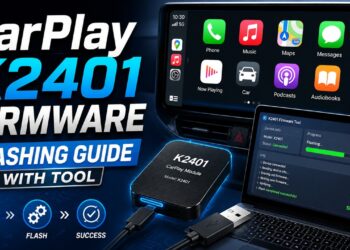 CarPlay K2401 Firmware: Flashing Guide With Tool