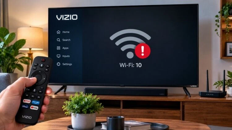 Fix Vizio TV Wi-Fi Not Connecting - Error Wi-Fi: 10