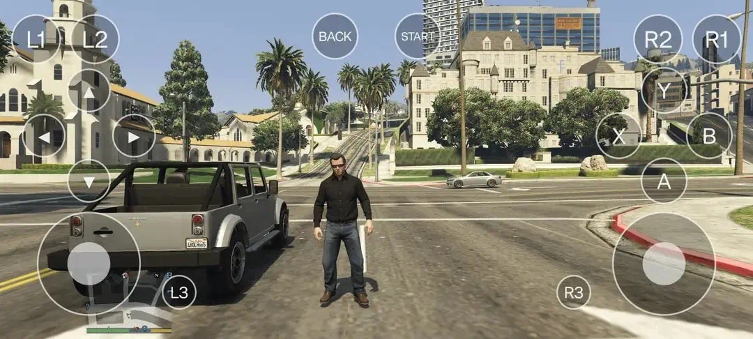 GTA 5 Android port gameplay screenshot