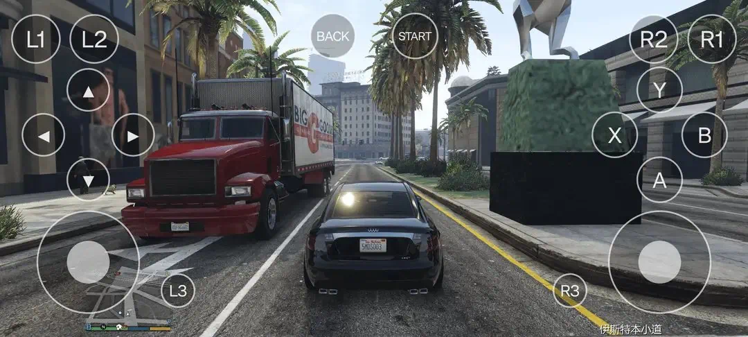 GTA 5 Android port gameplay screenshot