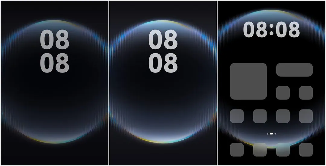 Huawei Pura X View Wallpaper Interstellar Black