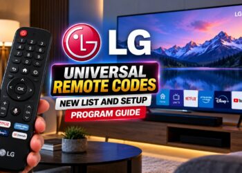 LG TV Universal Remote Codes New List and Setup guide