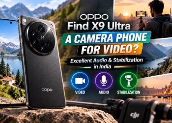 OPPO Find X9 Ultra Camera phone for video with excellent audio and stabilization