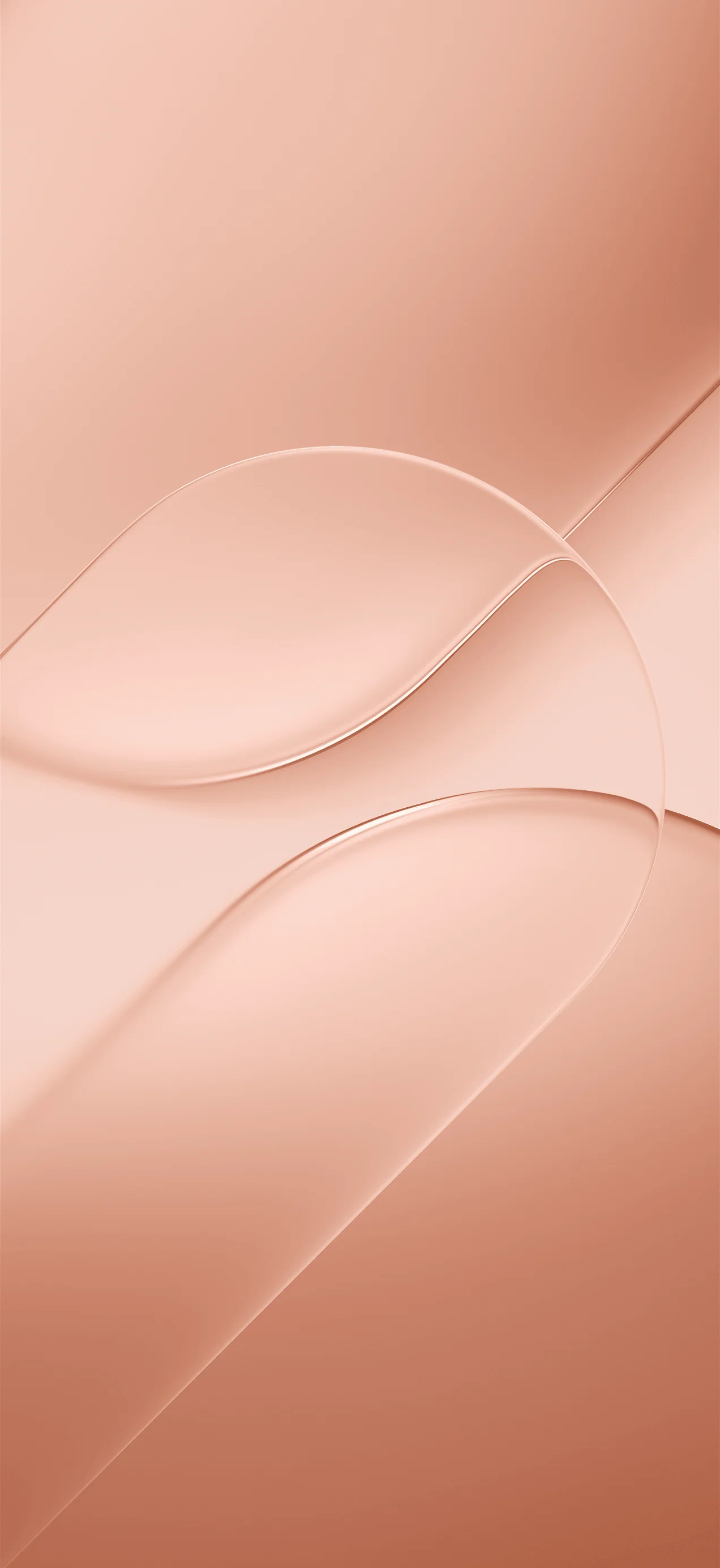 Oppo Find X10 Pro Max wallpaper with soft peach and sand gradient