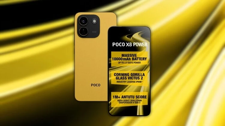 POCO X8 Power Stock Wallpapers