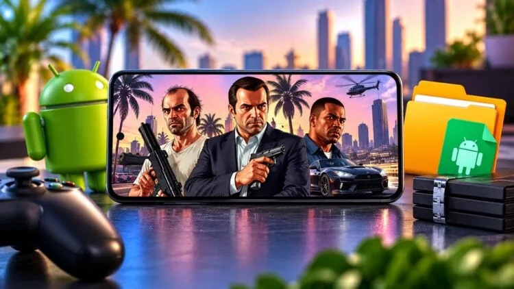 Ported GTA 5 for Android APK + GAME DATA