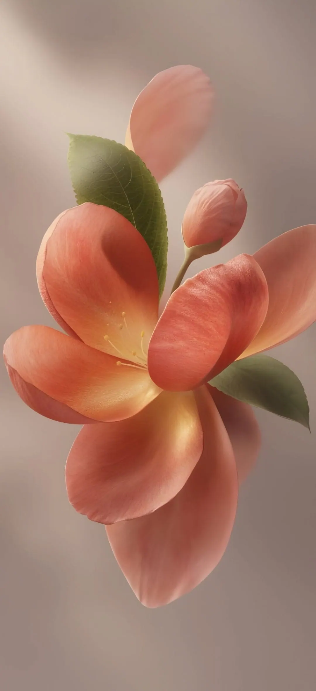 VIVO X500 rose gold wallpaper