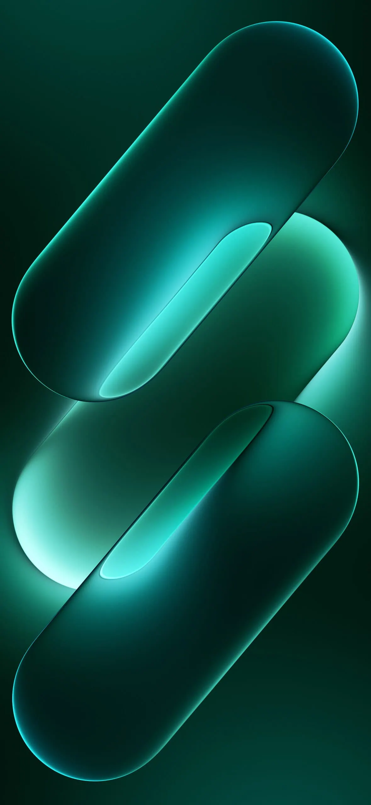 Xiaomi 18 Pro Max wallpaper dark teal and green gradient