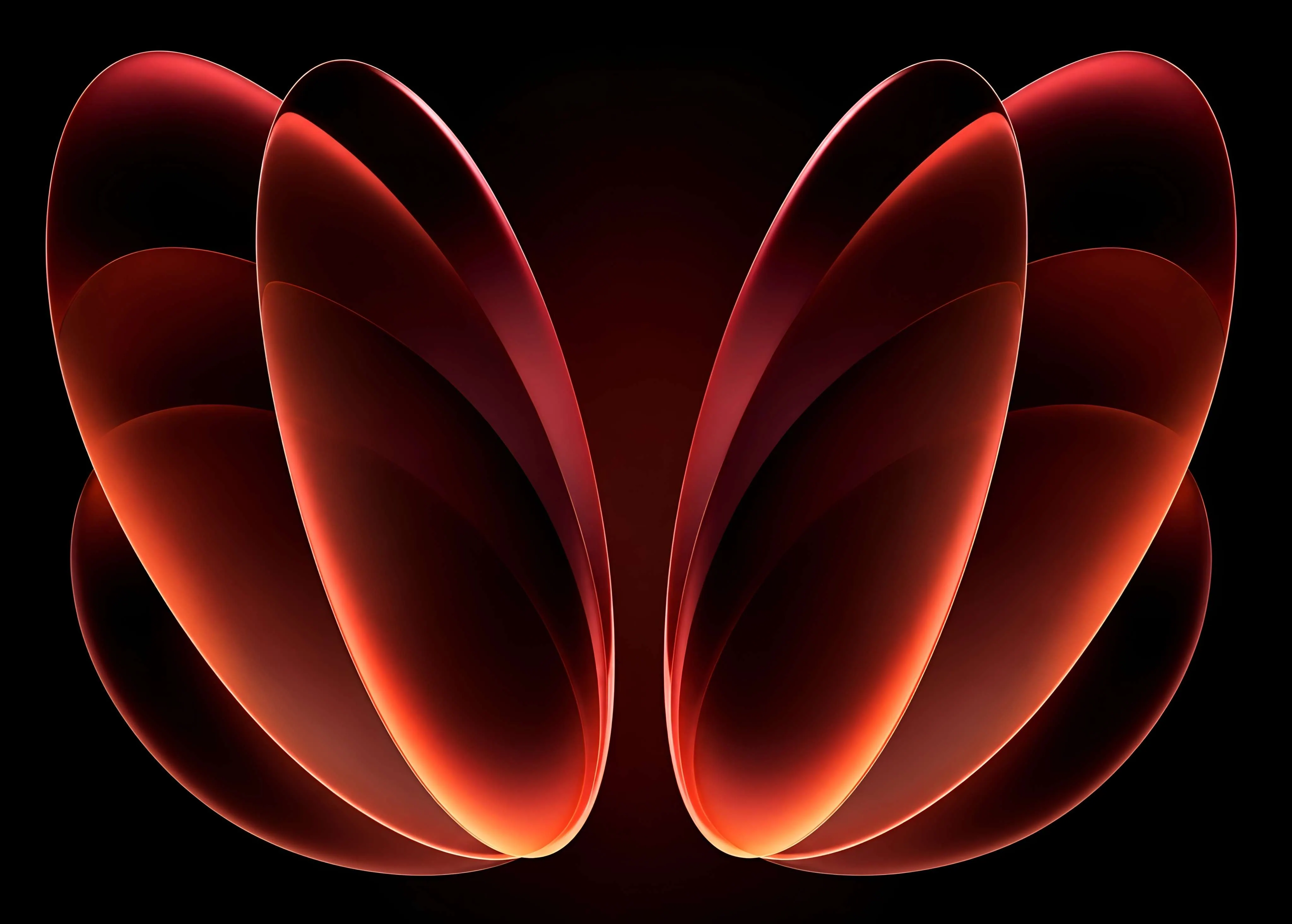 Xiaomi 18 Fold Crimson Pulse Wallpaper