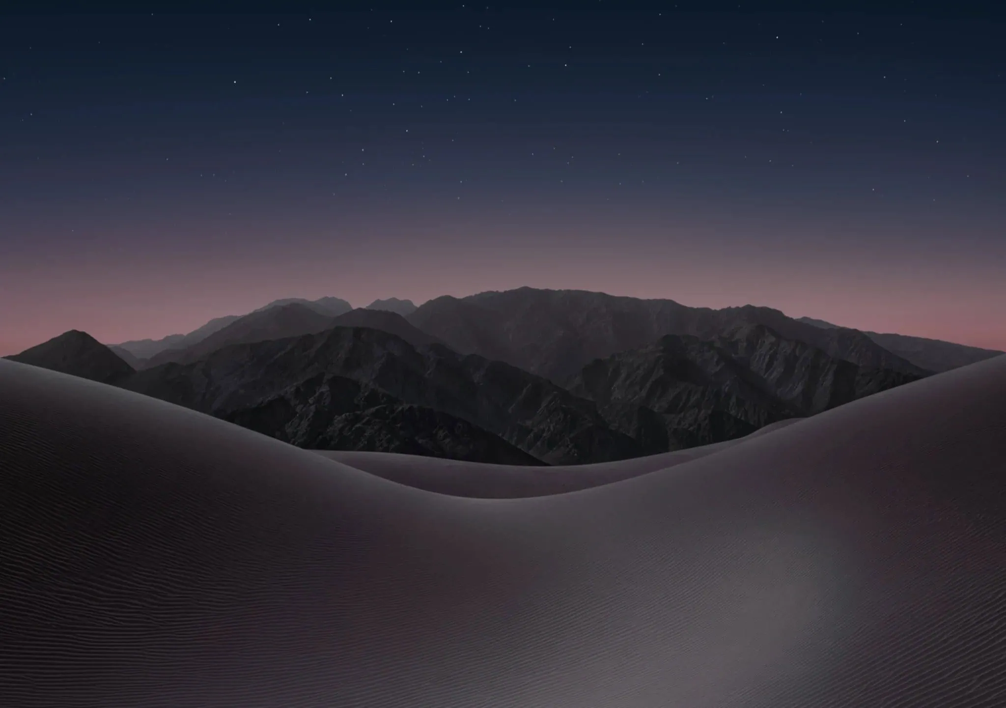 iPhone Duo Night Sky Inner Display Wallpaper