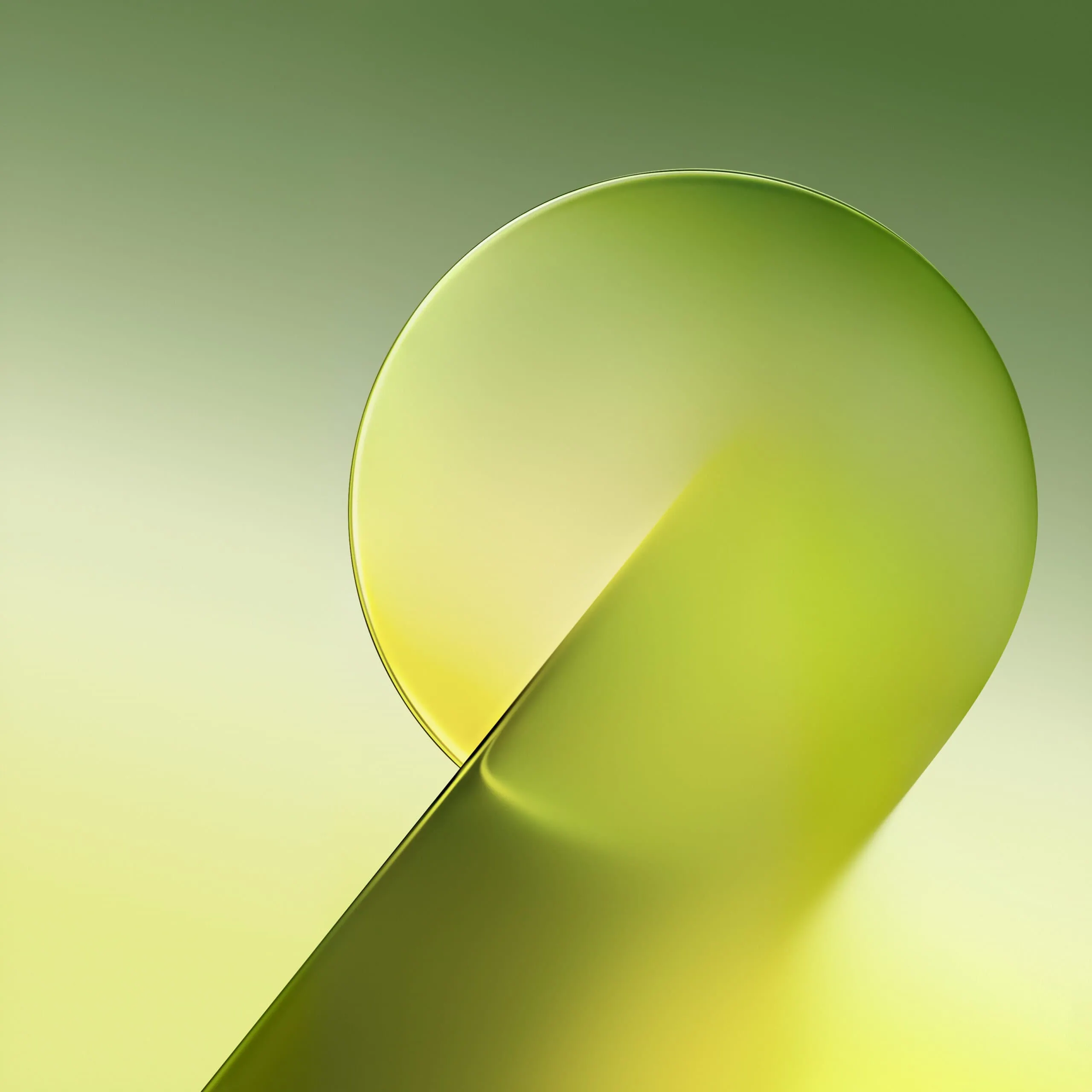 Honor Magic 9 Pro Max wallpaper with soft lime and olive gradient