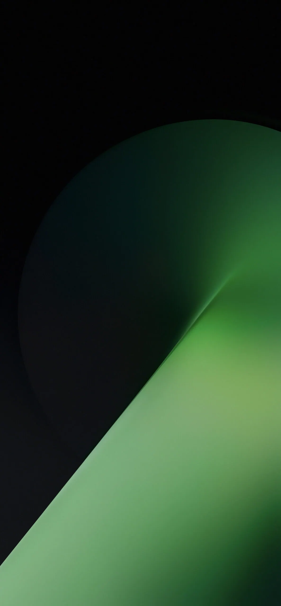 Honor Magic 9 Pro Max wallpaper with black and deep forest green gradient