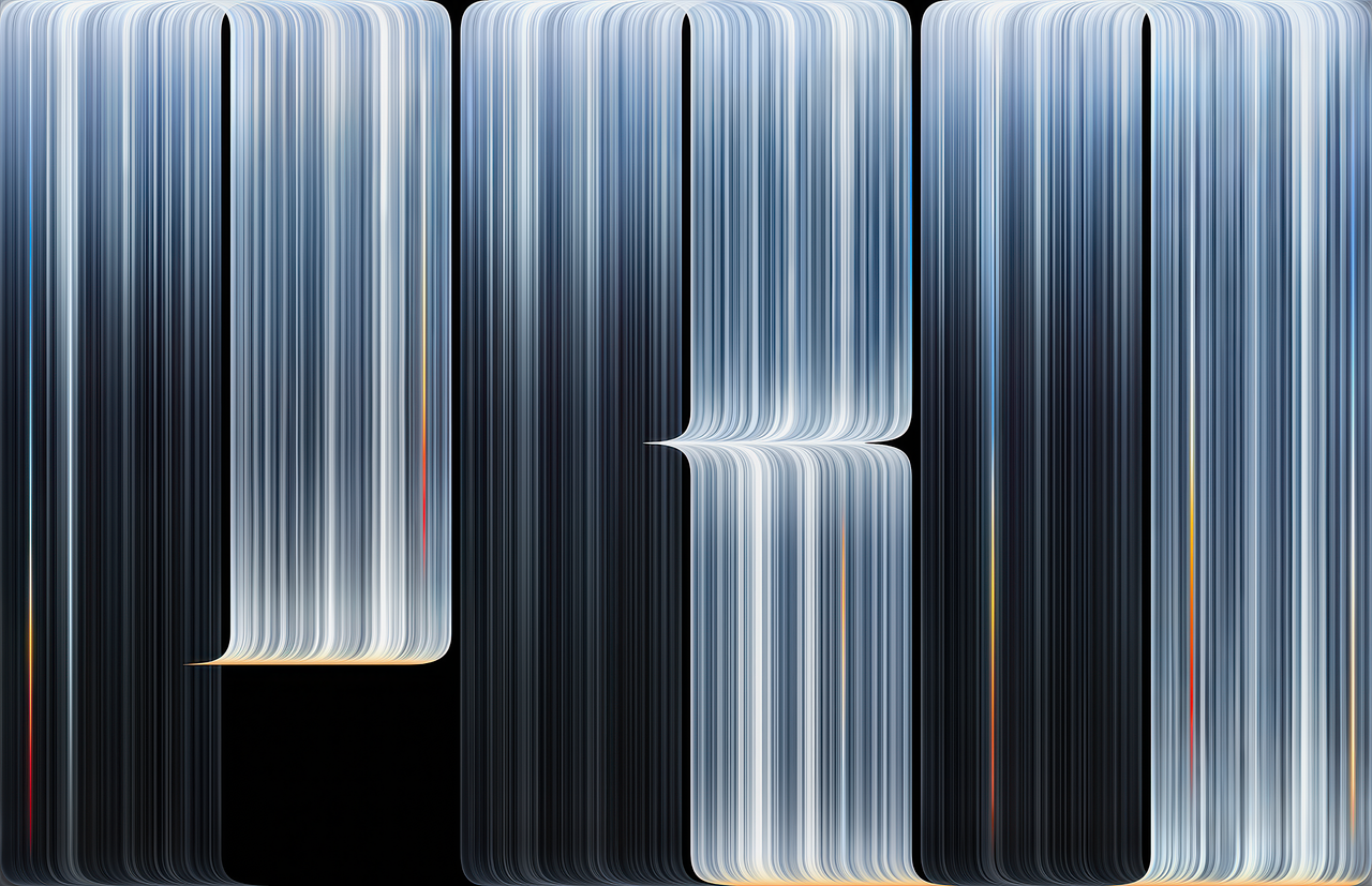 MacBook Pro 2026 Blue light streaks wallpaper for Desktop, laptop