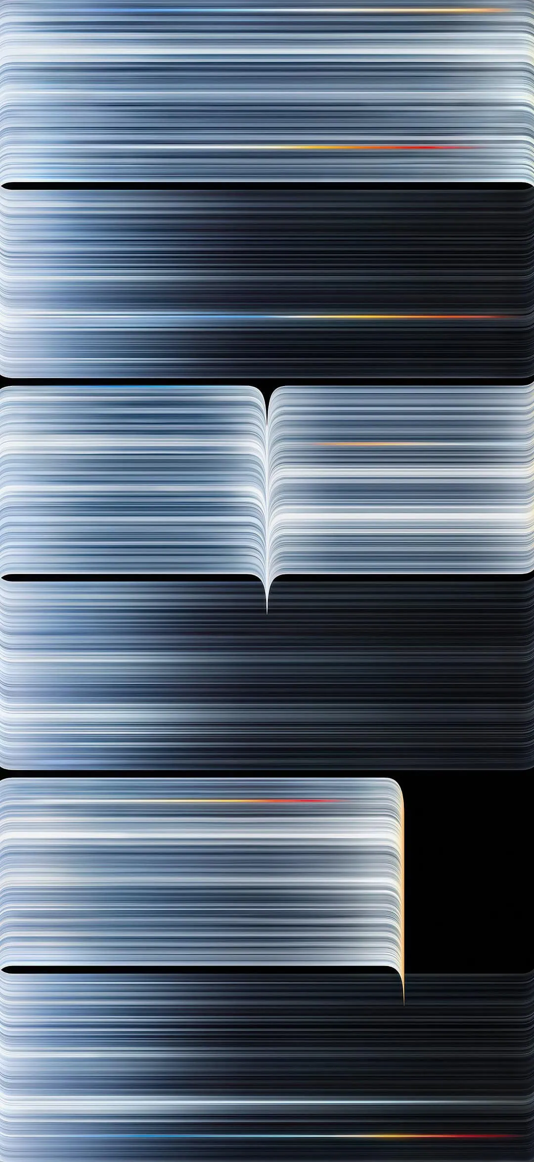 MacBook Pro 2026 Blue light streaks wallpaper for iPhone and Android